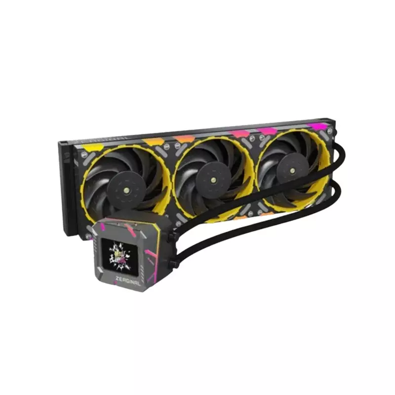 Yeston Zeaginal ZC-Zeus XT 360 360mm LCD Screen ARGB Liquid CPU Cooler-gallery-4