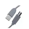 Yuanxin USB Type-A Male to Type-B Male Grey Printer Cable-gallery-2