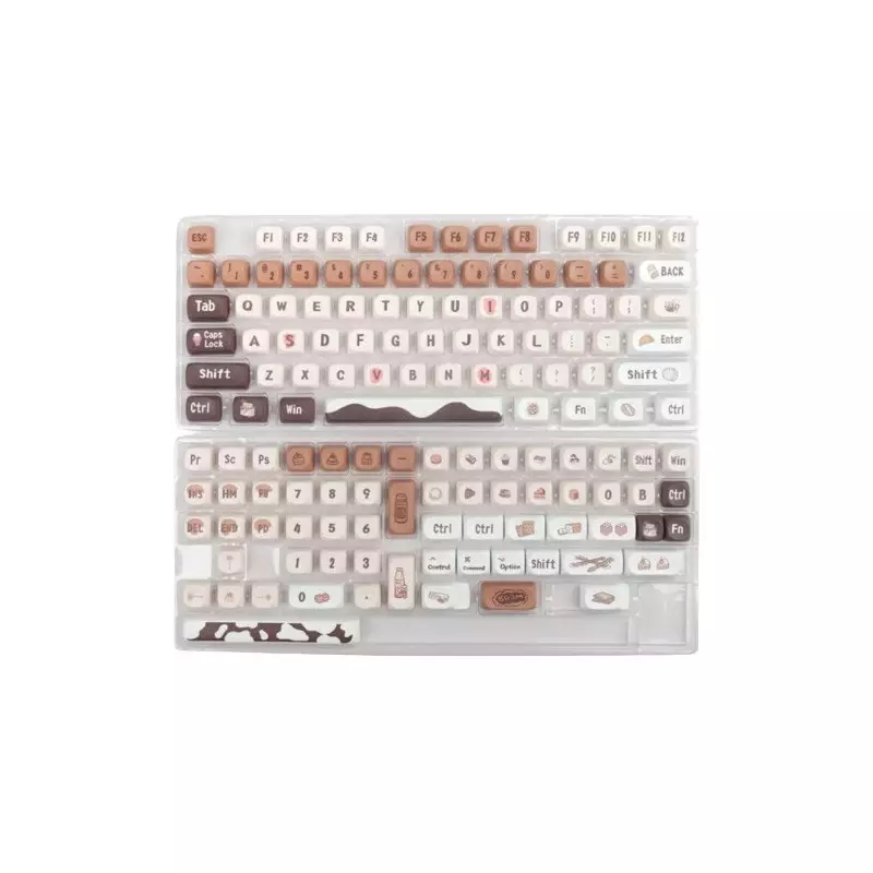YUNZII Chocolate Keycap Set-gallery-1