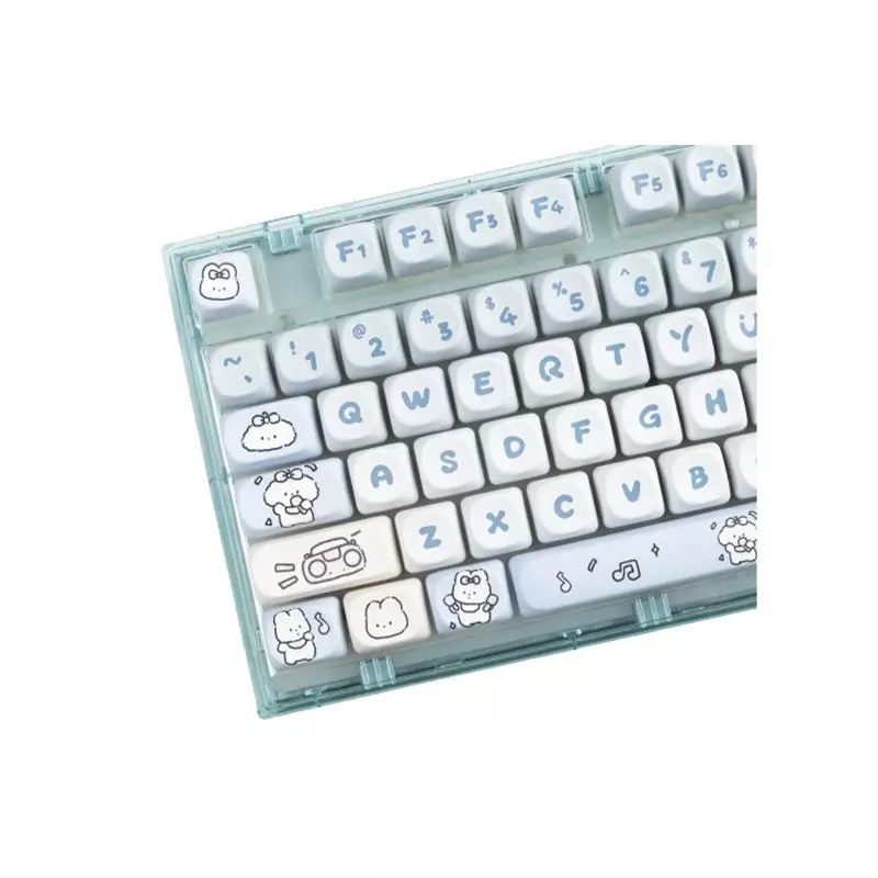YUNZII Music Puppy Keyboard Keycap Set-gallery-1