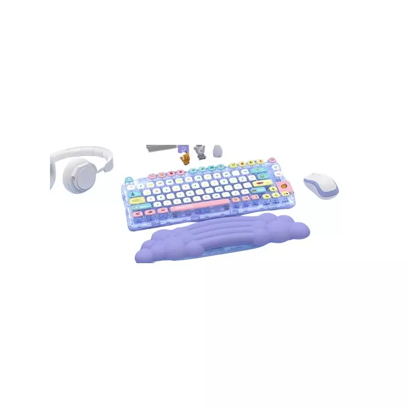 YUNZII Rainbow Cloud Keyboard Wrist Rest Pad-gallery-4
