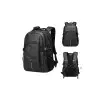 ARCTIC HUNTER B00388 Waterproof Light Large Capacity Black Backpack-gallery-1