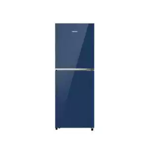Hisense 277L TMF Inverter Glass Door Refrigerator (Royal Blue)