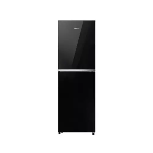 Hisense 277L TMF Inverter Glass Door Refrigerator (Premium Black)