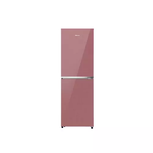 Hisense 270L BMF Inverter Glass Door Refrigerator (Dark Red)