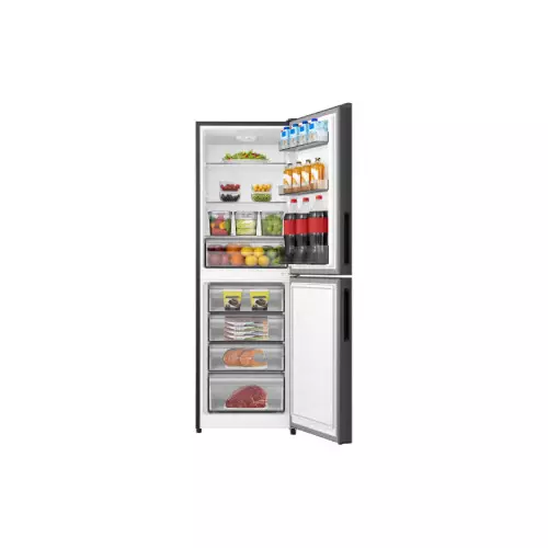 Hisense 270L BMF Inverter Glass Door Refrigerator (Dark Red)-gallery-1