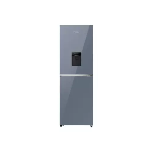 Hisense 270L BMF Inverter Glass Door with Dispenser Refrigerator (Metro Blue)