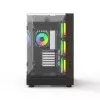 MONARCH AQUA X7 ARGB ATX Desktop Gaming Case (Black)-gallery-1