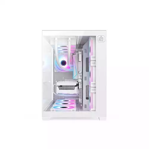 Monarch City Ranger X7 ARGB Mid-Tower ATX Desktop Case (white)