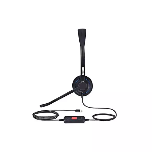 Inbertec UB815M Single Ear AI Noise Cancelling Headset-gallery-1