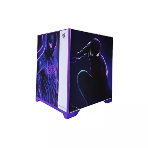 ARS Legend 171 Spiderman Edition mATX Gaming Casing (White)-gallery-2
