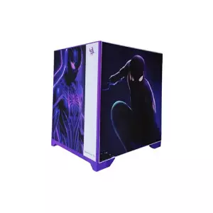 ARS Legend 171 Spiderman Edition mATX Gaming Casing (White)-gallery-2