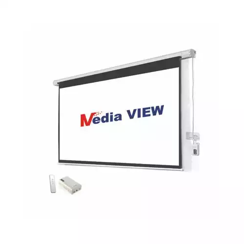 Mediaview Electric Remote Projector Screen 96″ X 96″