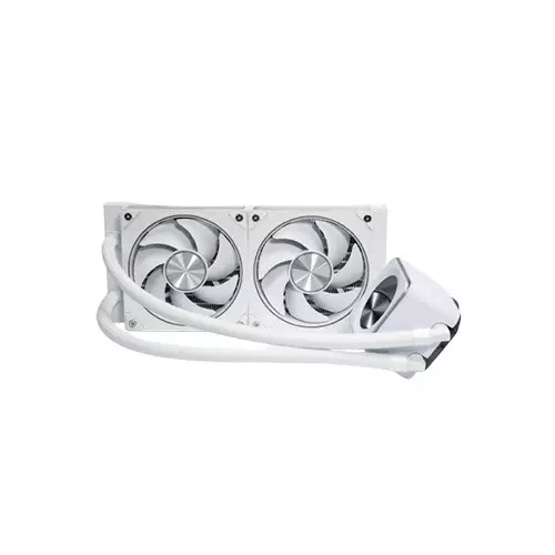 Jungle Leopard Astrobeat 240 Digital ARGB AlI in One Liquid Cooler (White)-gallery-1