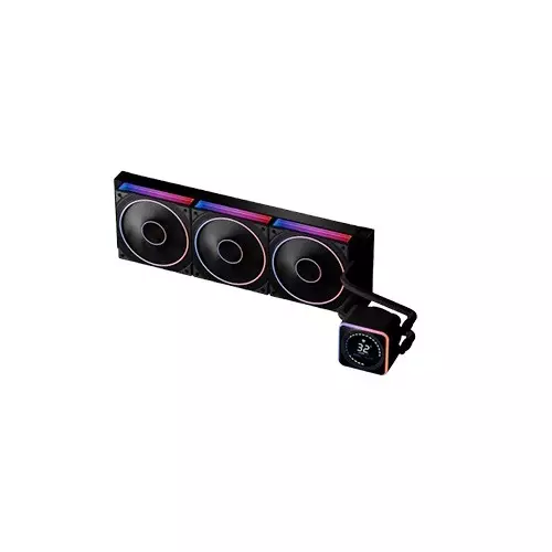 Jungle Leopard Astrobeat 360 Digital ARGB All In One Liquid CPU Cooler (Black)-gallery-2