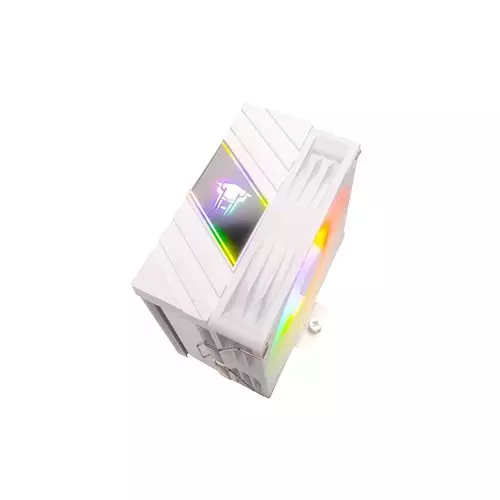 Jungle Leopard K400 RGB 120mm CPU Cooler (White)-gallery-1