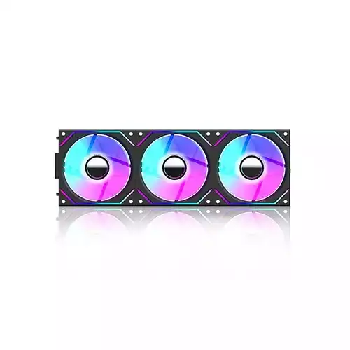 Jungle Leopard JM-V2 120mm Infinite Mirror Building block ARGB Casing Fan (Black)