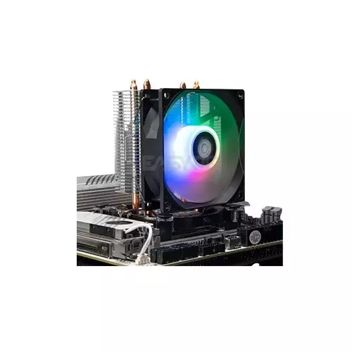 Jungle Leopard A200 Plus RGB CPU Air Cooler (Black)-gallery-1