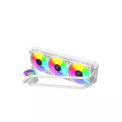 Jungle Leopard 360P TK1 ARGB All In One Liquid CPU Cooler (White)-gallery-2