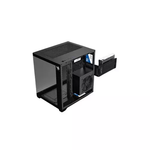 ARS LEGEND 171 V2 ARGB M-ATX Desktop Gaming Case (Black)-gallery-3