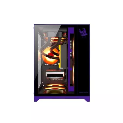 ARS Legend 171 ARGB Micro ATX Desktop Gaming Case (Black)-gallery-1