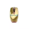 Newmen IronMan G306 Wired Optical LED Gaming Mouse (Gold & Black)-gallery-2
