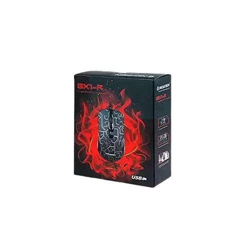 Newmen GX1-R WIRED Gaming Mouse (Black,White)-gallery-3