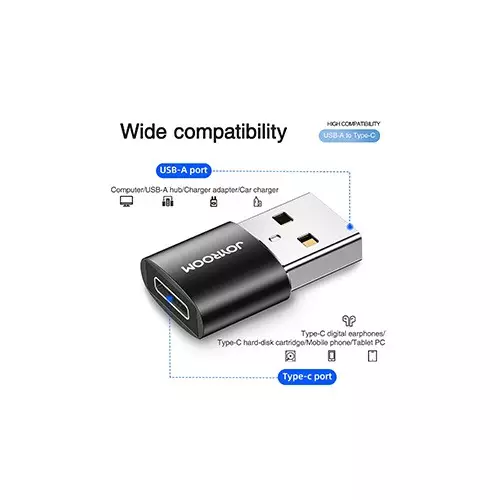 Joyroom S-H152 USB male to Type-C female adapter-gallery-1