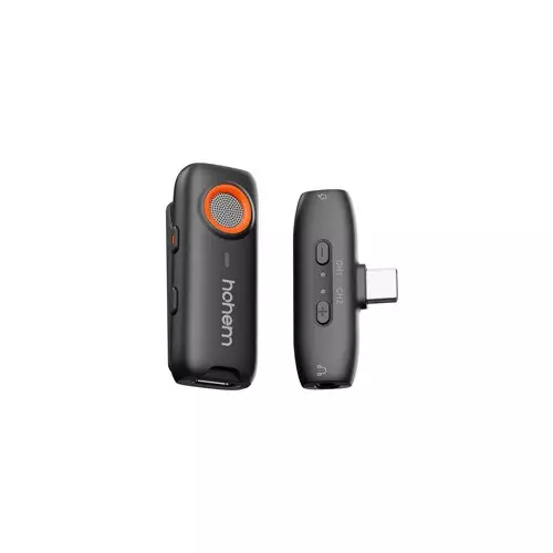 Hohem MIC-01 (2TX+1RX) Microphone with Charging Case-gallery-2