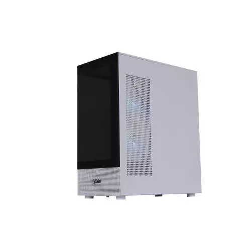 Virtu H50W Gold Gaming Case (White Black)-gallery-2