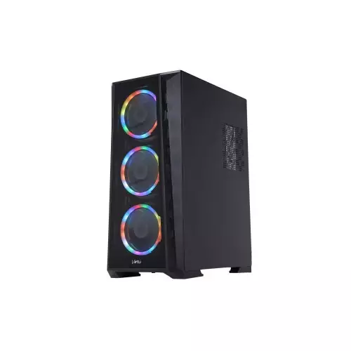 Virtu MI2W Glass ATX Tower Gaming Case (Black)-gallery-3