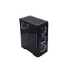 Virtu MI2W Glass ATX Tower Gaming Case (Black)-gallery-2
