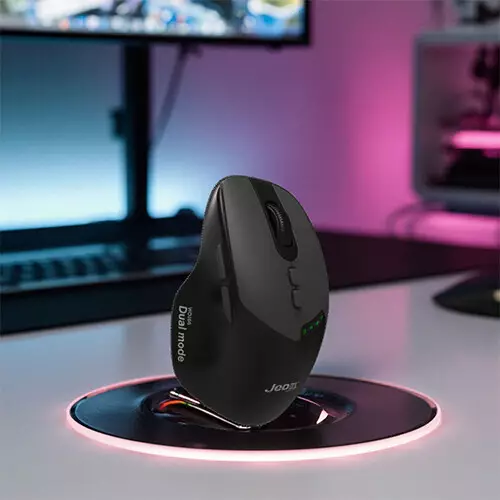 Jedel WD155 7D Dual-Mode Wireless Charging Mouse-gallery-2