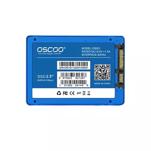 OSCOO SSD-001-BL 128GB 2.5-inch SATA SSD (Blue)-gallery-2