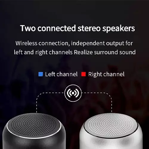 WESDAR K269 Waterproof Portable Stereo Speaker-gallery-1