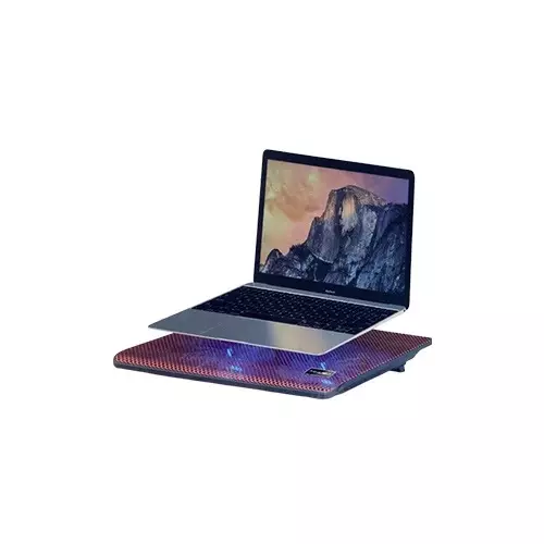 Mikuso NCP-064 Shiron-2 Dual Fan LED Laptop Cooling Pad-gallery-2