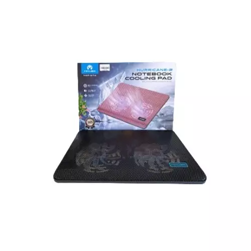 MIKUSO NCP-074 Hurricane-2 Dual Fan Laptop COOLER Cooling Pad-gallery-2