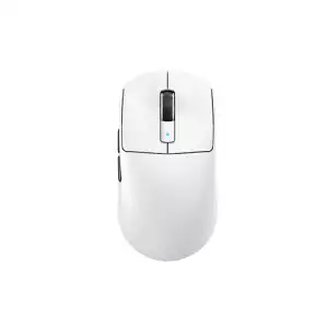 ATTACK SHARK R6 8K Tri-Mode 42000 DPI Gaming Mouse (White)