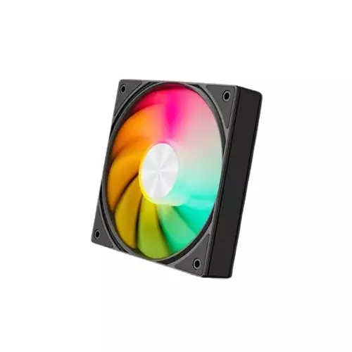 upHere U3KC1 120mm ARGB Casing Fan - Black-gallery-1