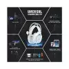ONIKUMA X22 Cool RGB Dynamic Light Wired Gaming Headset (White)-gallery-4