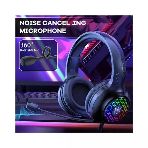 Onikuma X7 PRO RGB Light Noise-canceling Wired Gaming Headset-gallery-2