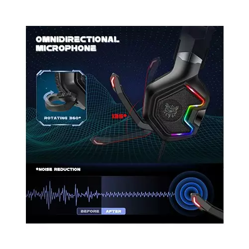 ONIKUMA K10 Pro RGB Professional Wired Gaming Headset-gallery-2