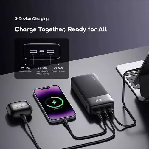 Oraimo PowerNova Q21 20000mAh 22.5W Fast Charging Power Bank-gallery-4