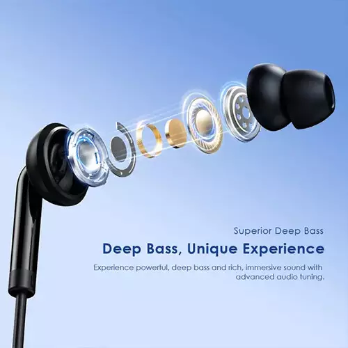 Oraimo CONCH 2 Neo 3.5MM Wired In-Ear Earphone (Purple)-gallery-1
