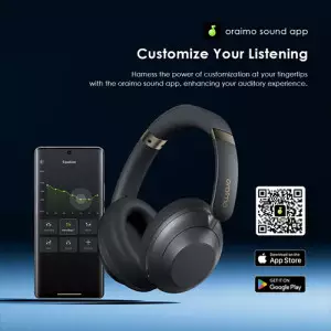Oraimo BoomPop Pro ANC Over-Ear Headphones (Black)-gallery-4