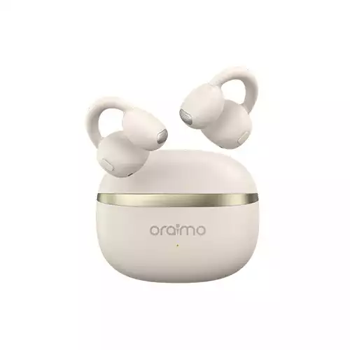 Oraimo OpenSnap Clip-On True Wireless Earbuds (Light Gold)