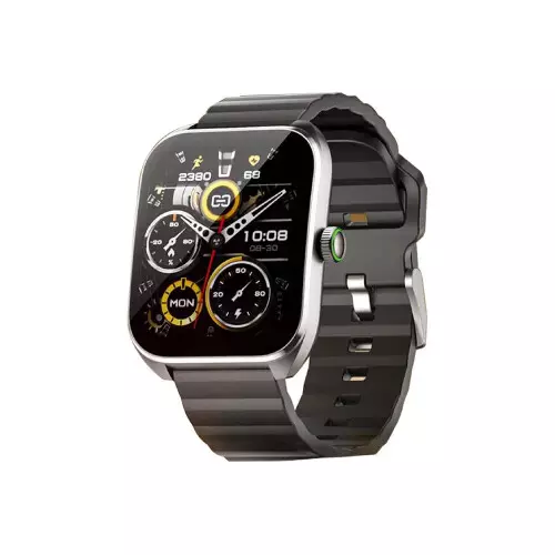 Oraimo Watch Nova 2 OSW-814 2.01 Inch AMOLED IP68 Curved Touchscreen SmartWatch (Black)-gallery-1