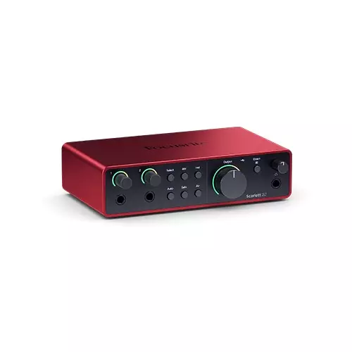 Focusrite Scarlett 2i2 4th Gen Type-C Audio Interface-gallery-1