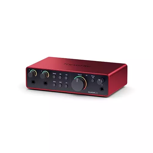 Focusrite Scarlett 2i2 4th Gen Type-C Audio Interface-gallery-2