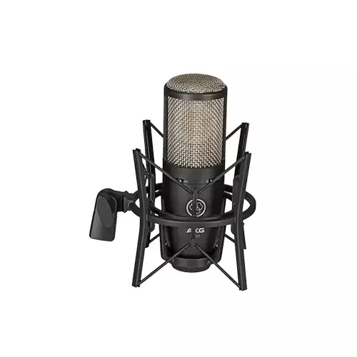 AKG P220 High-Performance Large Diaphragm True Condenser Black Microphone-gallery-1